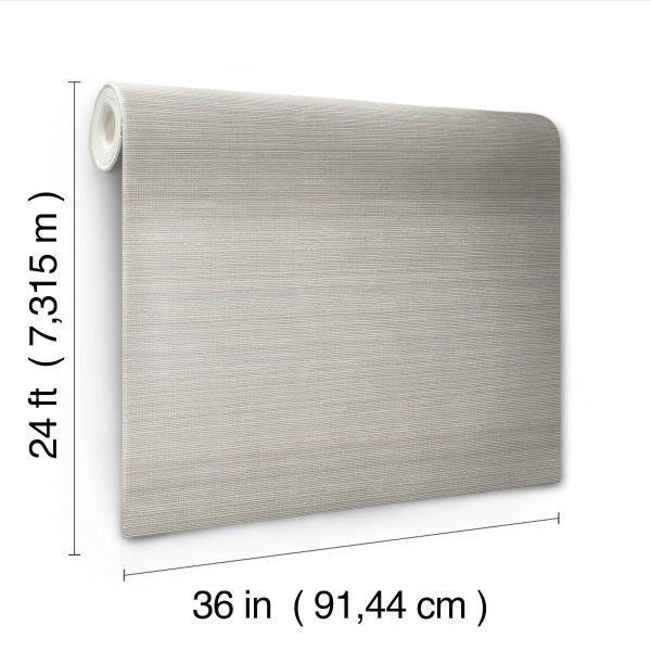 Maguey Classic Grey Sisal Wallpaper Fashion - Image 3