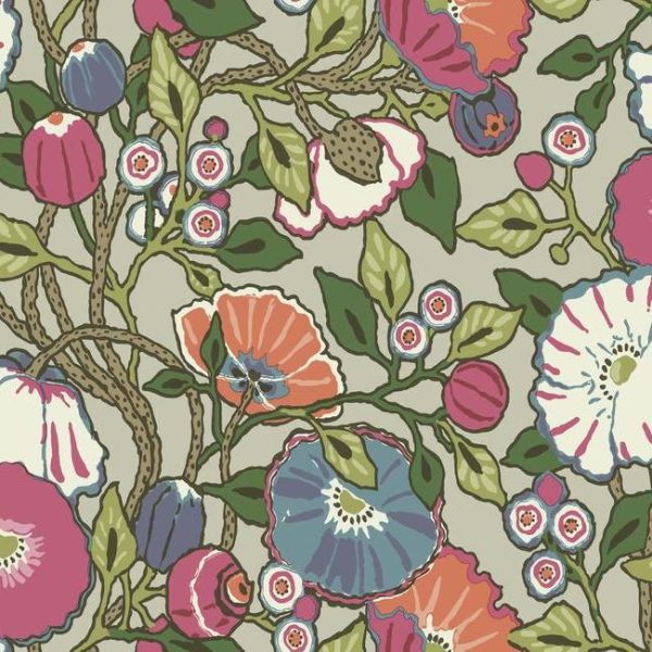 Vincent Poppies Wallpaper Supply
