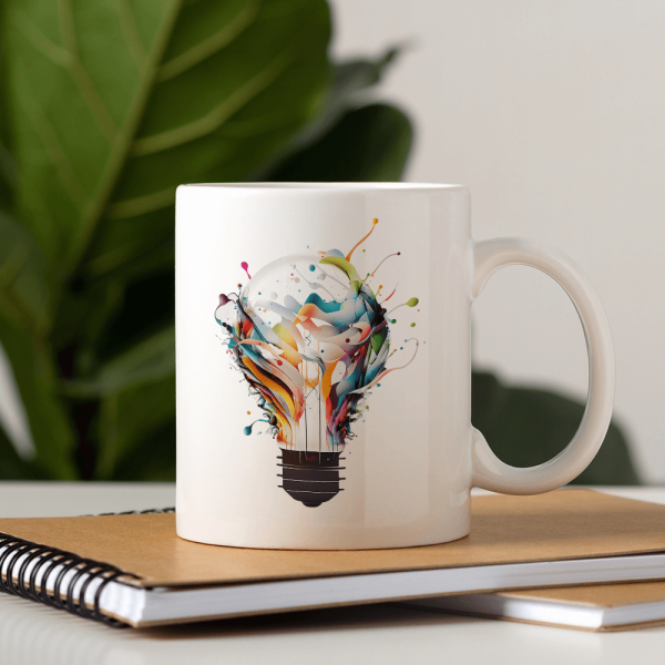 Wavy Color Lightbulb Design Online now - Image 3