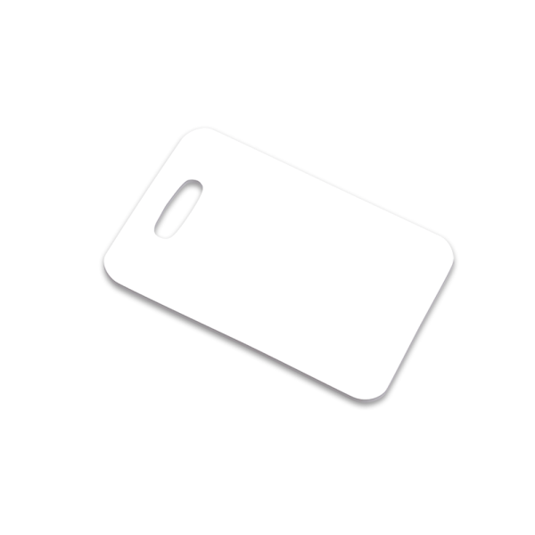 Unisub 2.75  x 4  Rectangle Sublimation FRP Bag Tag Discount