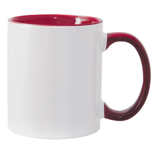 HPN ORCA Premium 11 oz. Inner + Handle Sublimation Ceramic Mug - 36 per Case Online now - Image 3