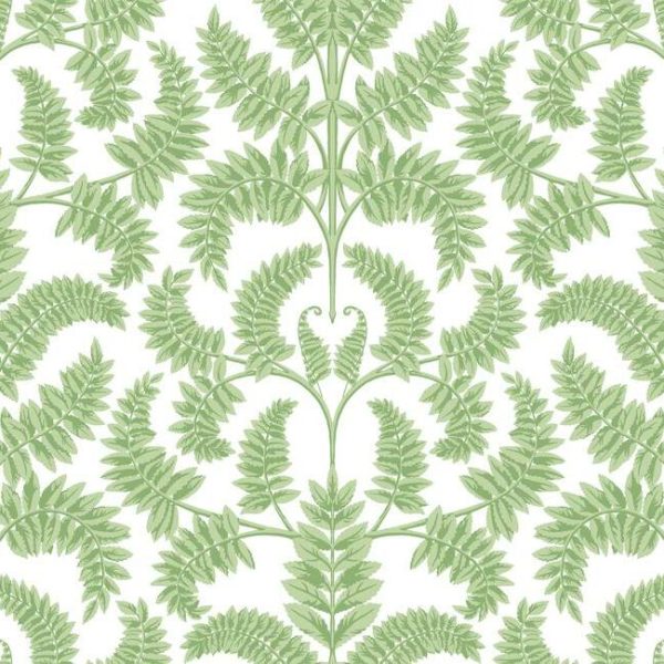 Royal Fern Damask Wallpaper Supply