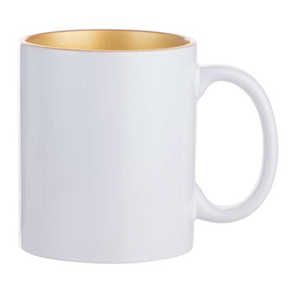 HPN SubliCraft 11 oz. Inner Sparkle Sublimation Ceramic Mug - 36 per case For Discount