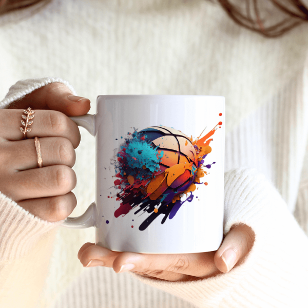 Splatter Basketball Design Online - Image 2