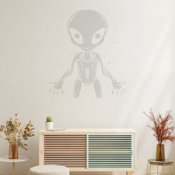 Standing Alien Vector Design Online Sale - Image 4