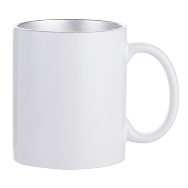HPN SubliCraft 11 oz. Inner Sparkle Sublimation Ceramic Mug - 36 per case For Discount - Image 4