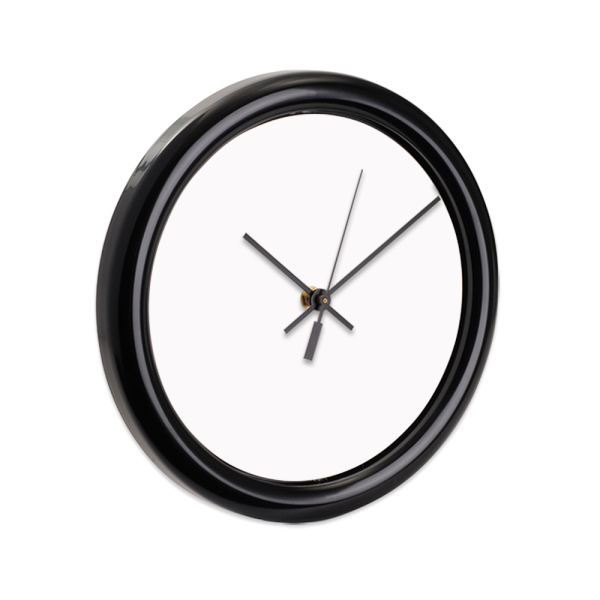 Unisub 8.125  Round Sublimation Hardboard Clock Kit (No Lens) - 2 Pack For Cheap