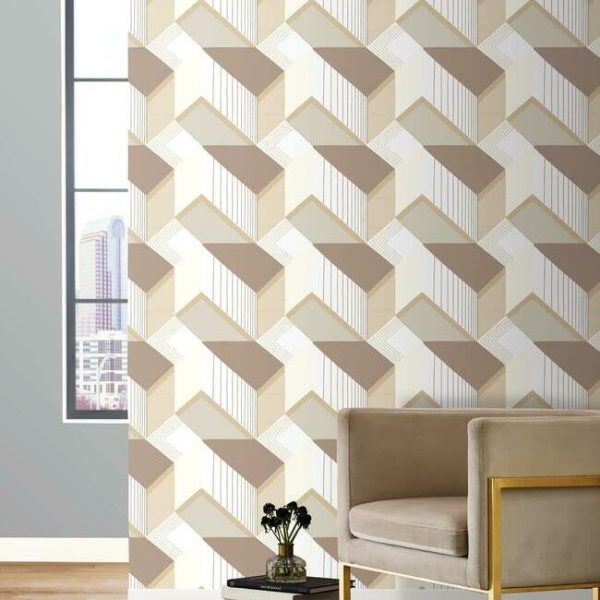 Graphic Geo Blocks Wallpaper Fashion - Image 3