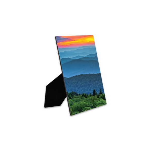 ChromaLuxe 5  x 7  Gloss Sublimation Hardboard Photo Panel with Easel Hot on Sale - Image 2
