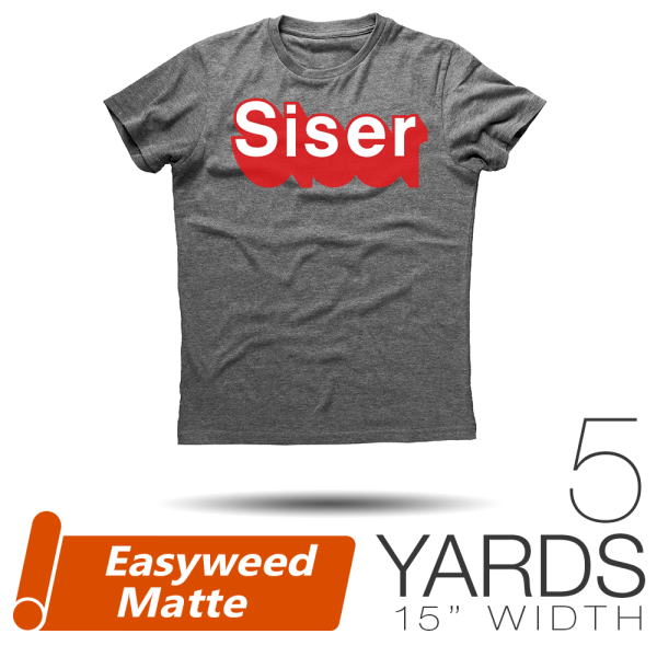 Siser EASYWEED MATTE Heat Transfer Vinyl - 15  x 5 Yards on Sale
