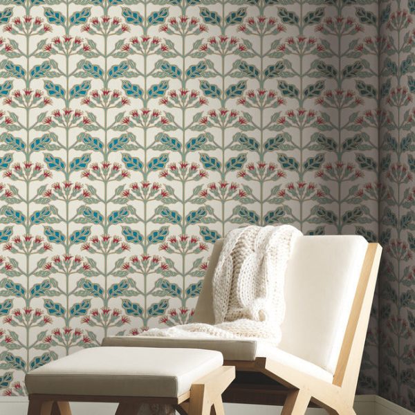 Tracery Blooms Wallpaper Online Sale - Image 3