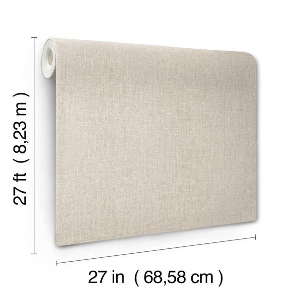 Cromie Beige Texture Wallpaper Supply - Image 3