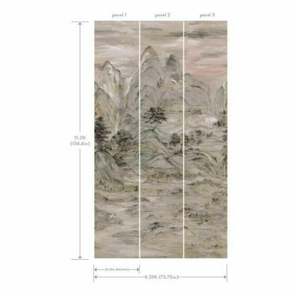 Misty Mountain Wall Mural Cheap - Image 4