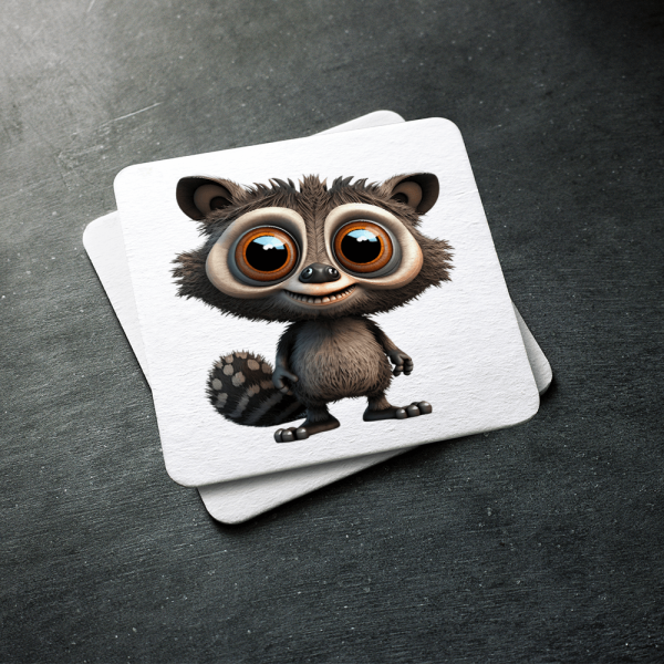 Cartoon Racoon Design For Discount