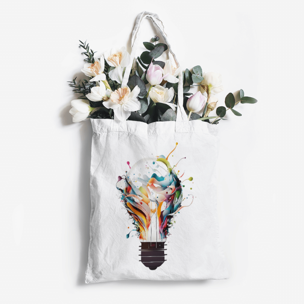 Wavy Color Lightbulb Design Online now