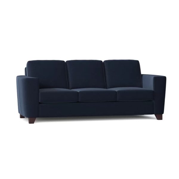 Leeds 90” Square Arm Sofa- Prestige Navy on Sale